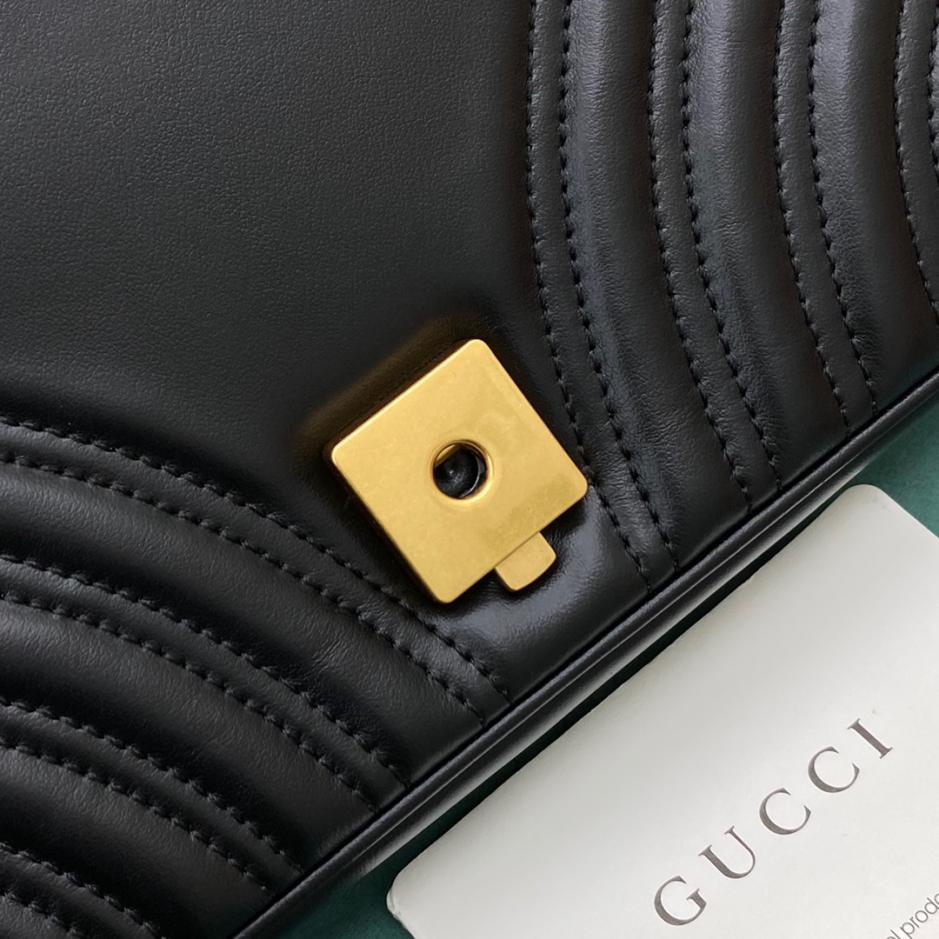 BORSA A SPALLA GG MARMONT MEDIA METELASSE' BLACK