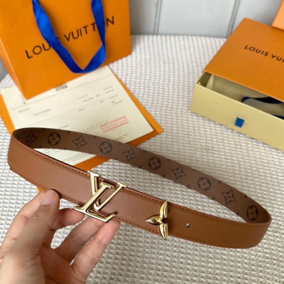 Cintura da donna LOUIS VUITTON in edizione speciale limitata larghezza 3.0