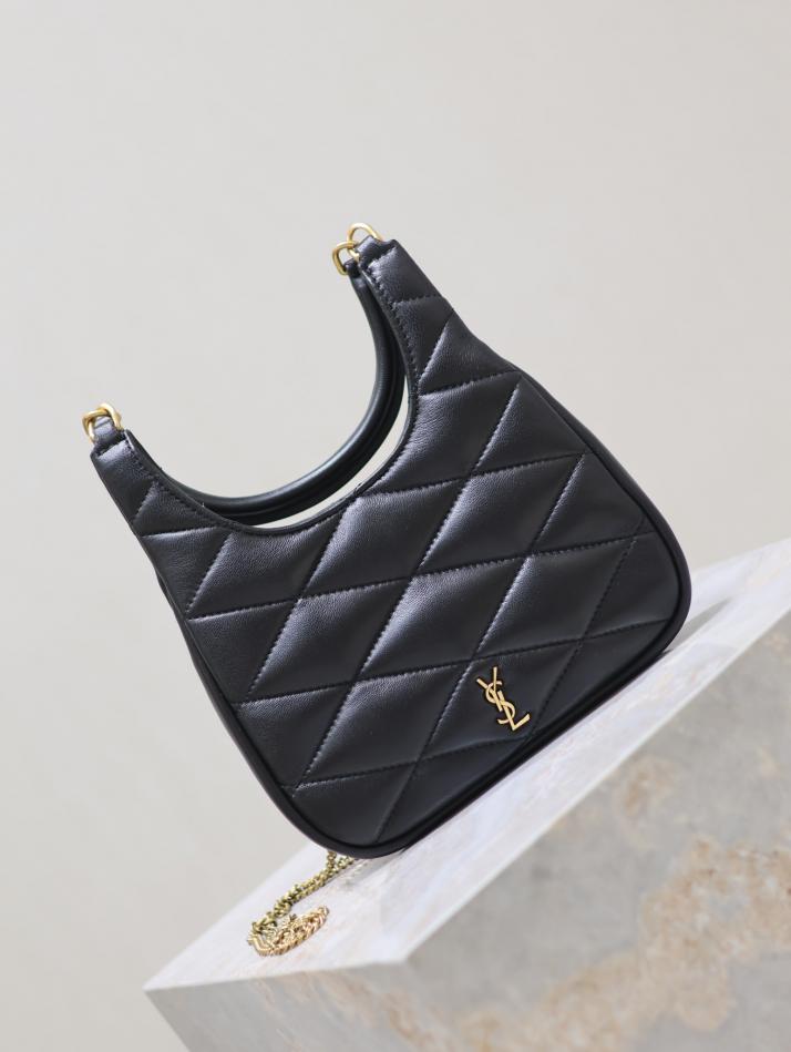 SAINT LAURENT Borsa a tracolla hobo sottobraccio Sade