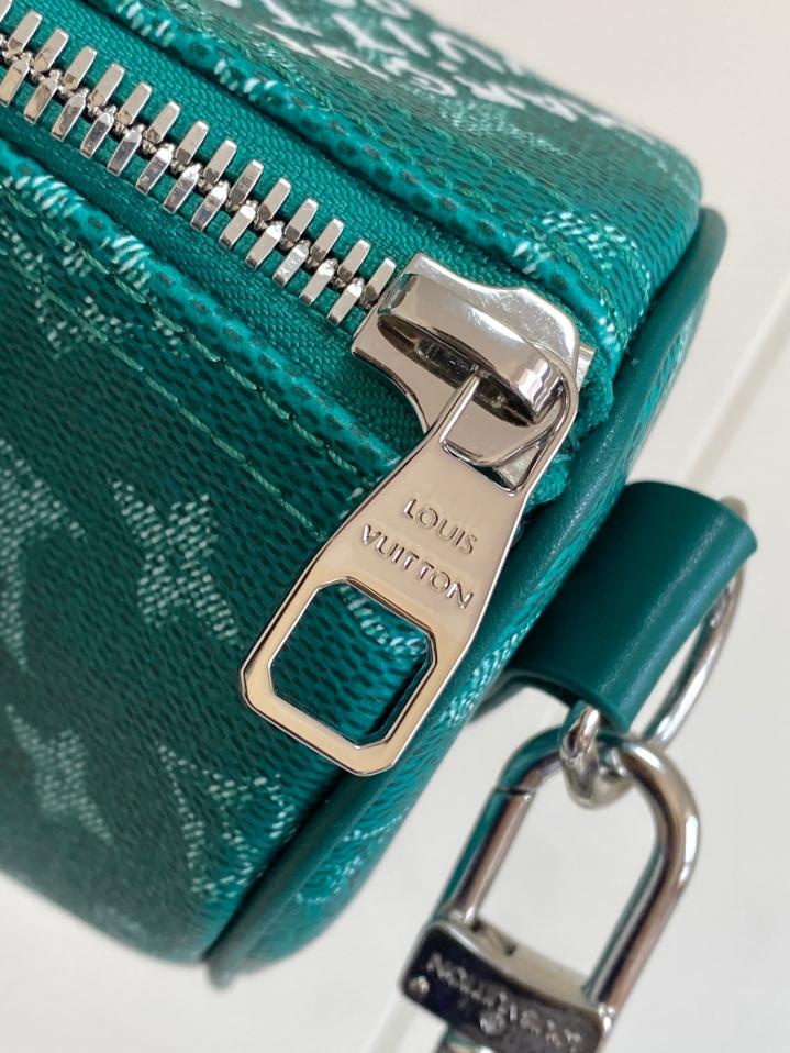 [Guanti Keepall Bandouliere25] M12684 Guanti Fiore Verde