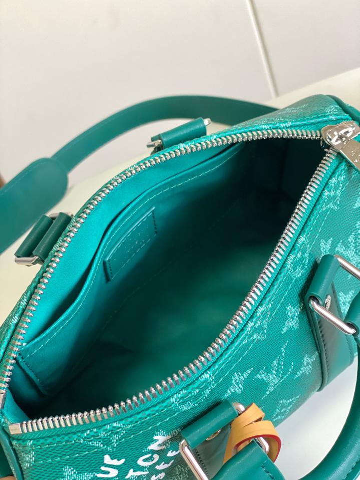 [Guanti Keepall Bandouliere25] M12684 Guanti Fiore Verde