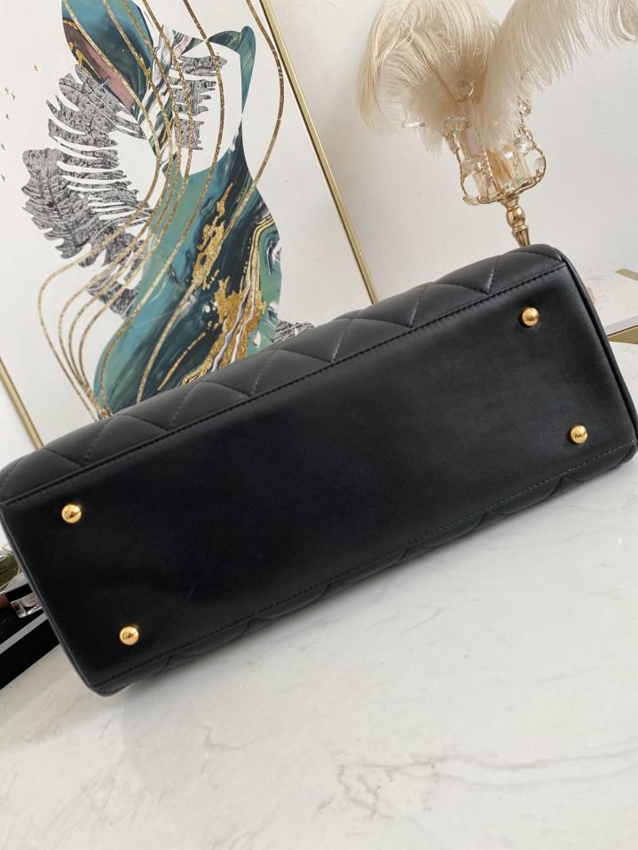 CHANEL nuova borsa a spalla singola con doppia catena