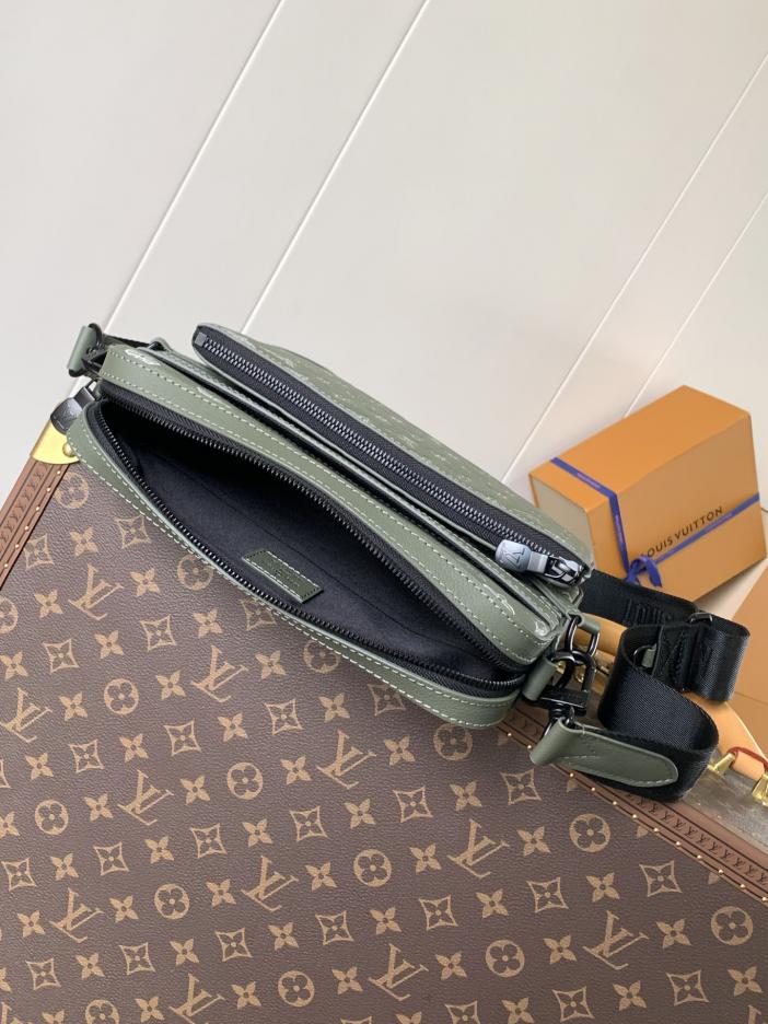 Louis Vuitton top chip di transcodifica dell’ordine originale nuovo set di borse da uomo in tre pezzi Borsa a tracolla Trio