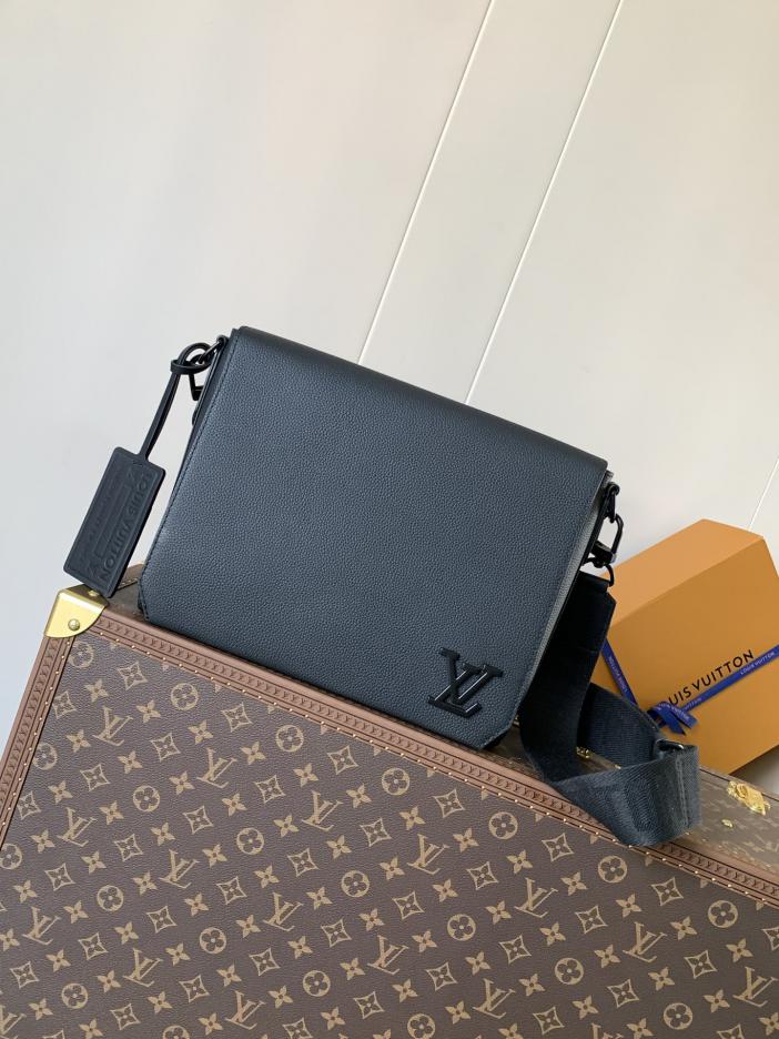 Borsa a tracolla LV Aerogram con chip di transcodifica dell’ordine originale Louis Vuitton