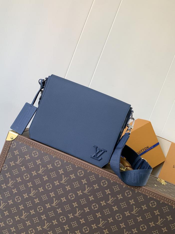 Borsa a tracolla LV Aerogram con chip di transcodifica dell’ordine originale Louis Vuitton