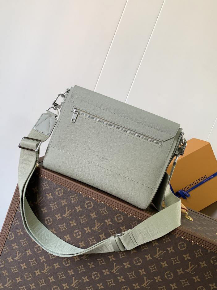 Borsa a tracolla LV Aerogram con chip di transcodifica dell’ordine originale Louis Vuitton