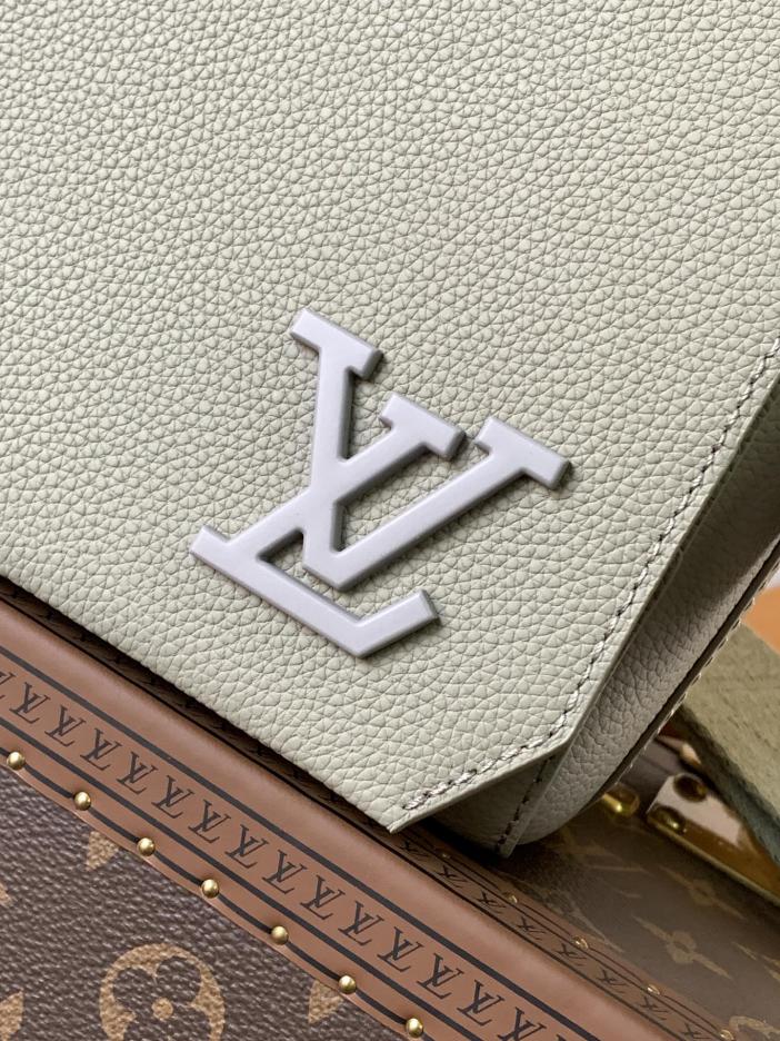 Borsa a tracolla LV Aerogram con chip di transcodifica dell’ordine originale Louis Vuitton