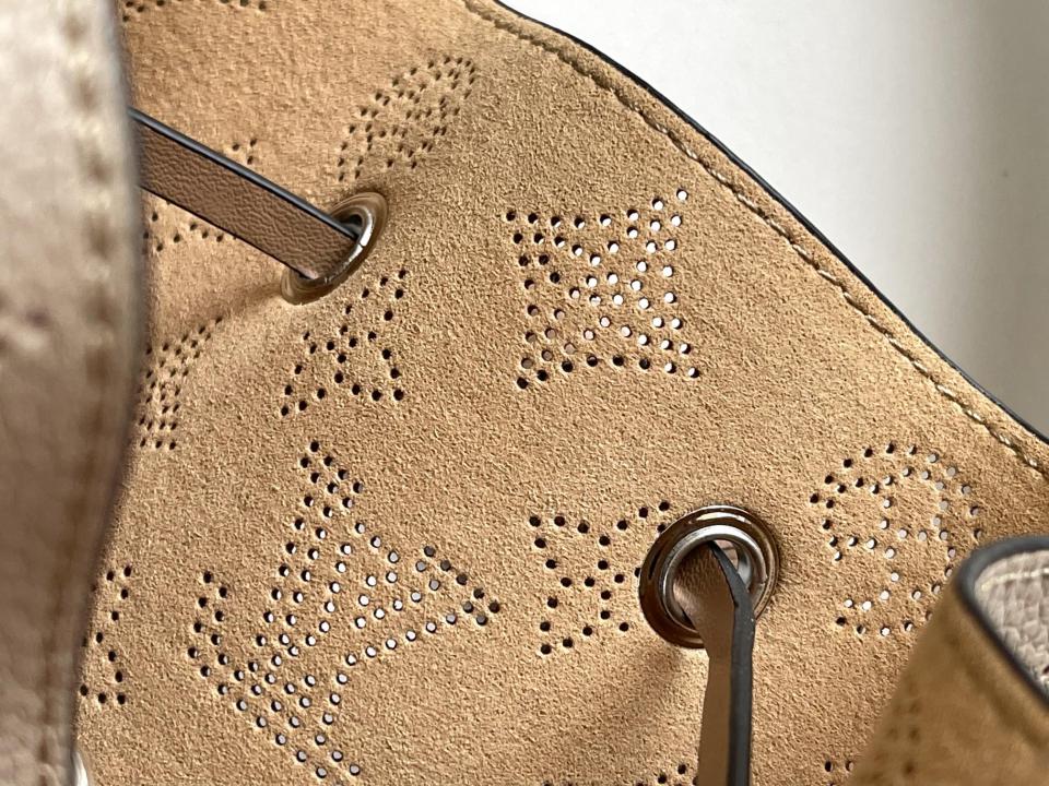 Louis Vuitton chip dinamico strato superiore M55799.M55800 Borsa a secchiello Vert LagonMuria (299F)