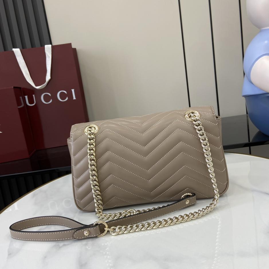 Mini borsa trapuntata serie Gucci GG Marmont