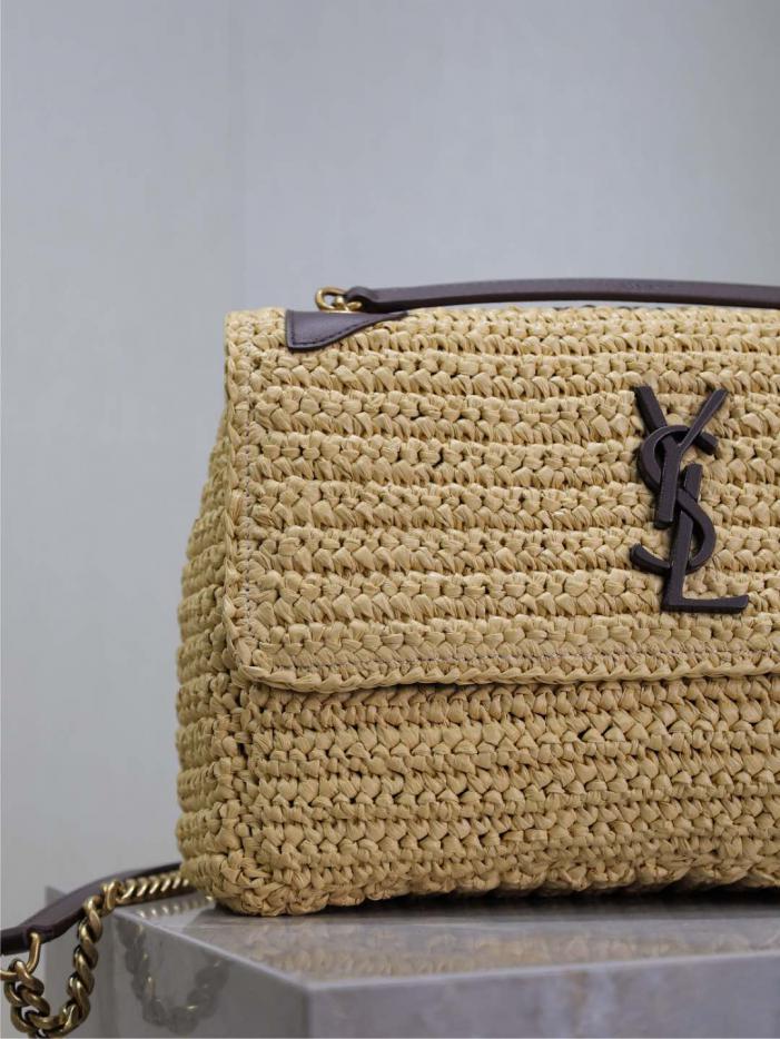 SAINT LAURENT Borsa Niki in tessuto