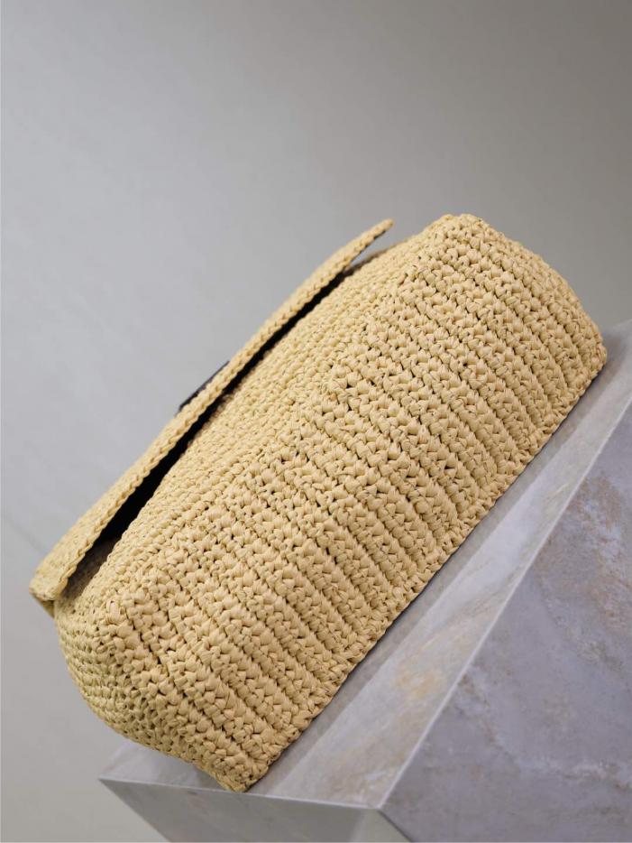 SAINT LAURENT Borsa Niki in tessuto