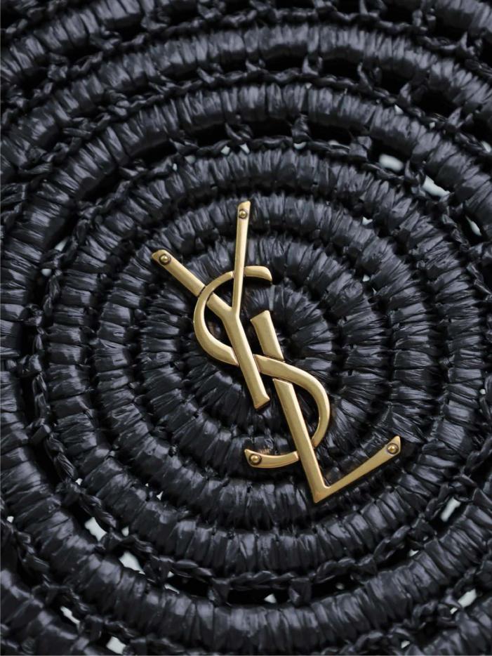 Borsa tonda intrecciata SAINT LAURENT