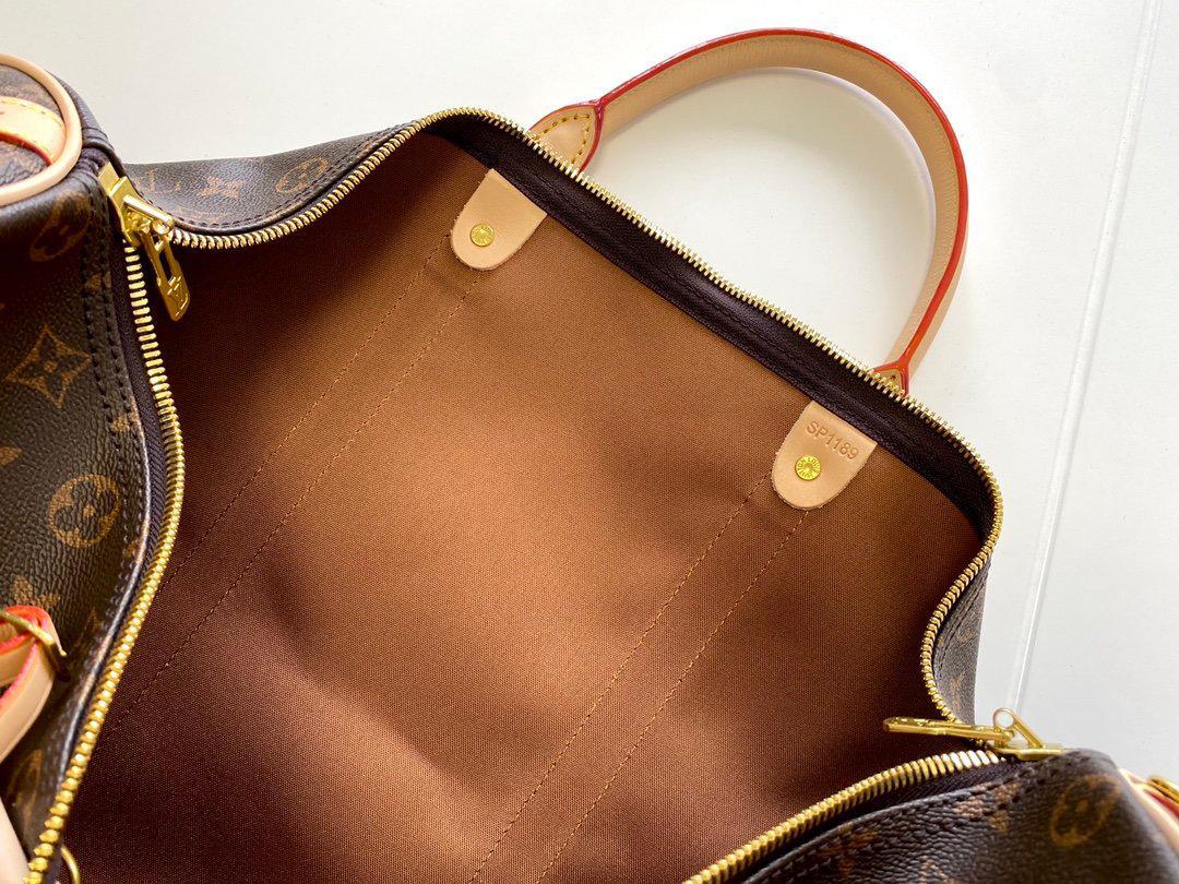 Louis Vuitton Keepall Bandoulière 55 in Tela Monogram - Icona del Viaggio