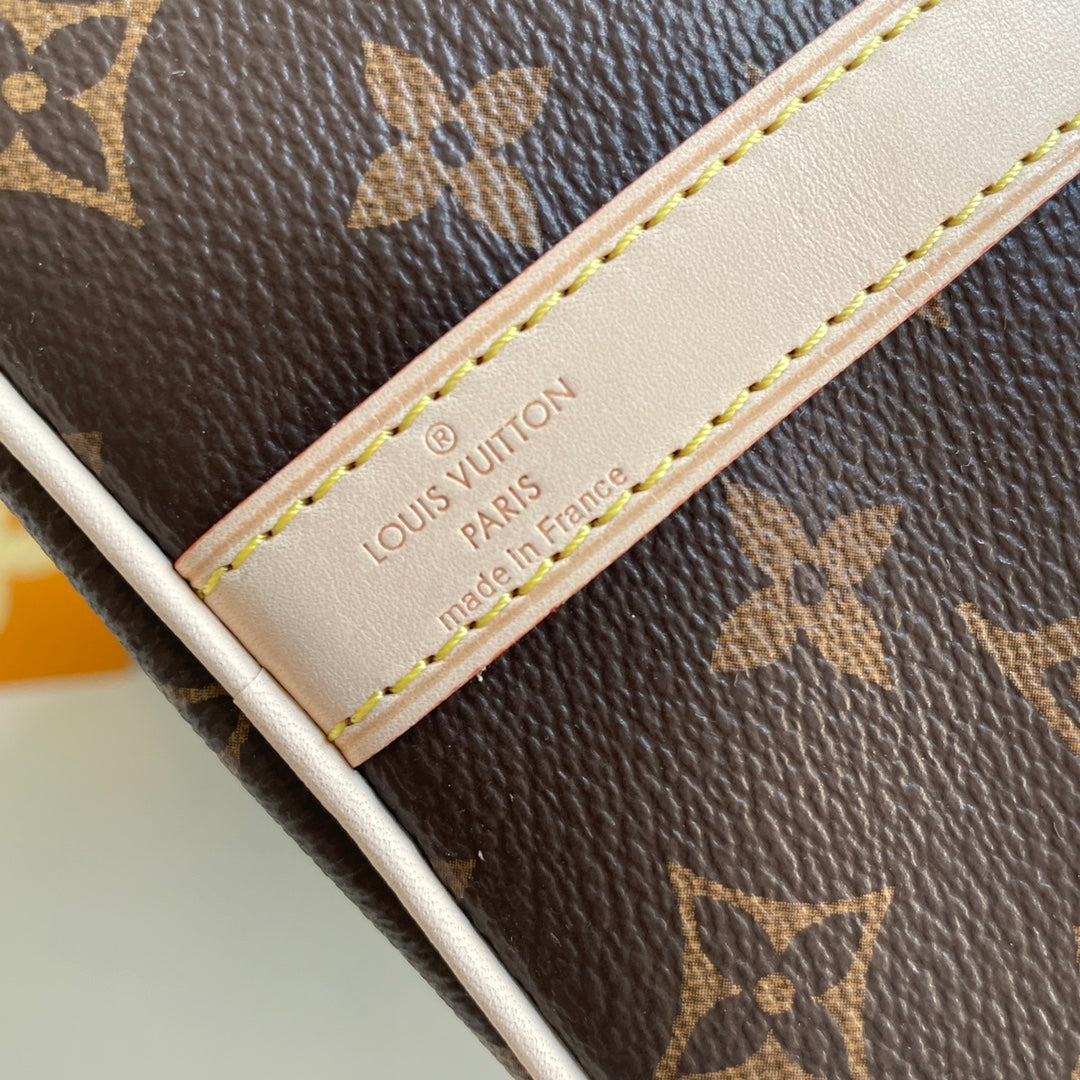 Borsa Speedy Bandoulière 25 - Tela Damier Azur