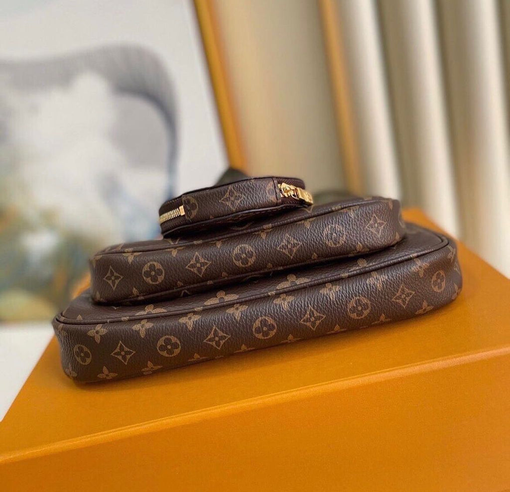 Louis Vuitton Multi Pochette Accessoires in Tela Monogram