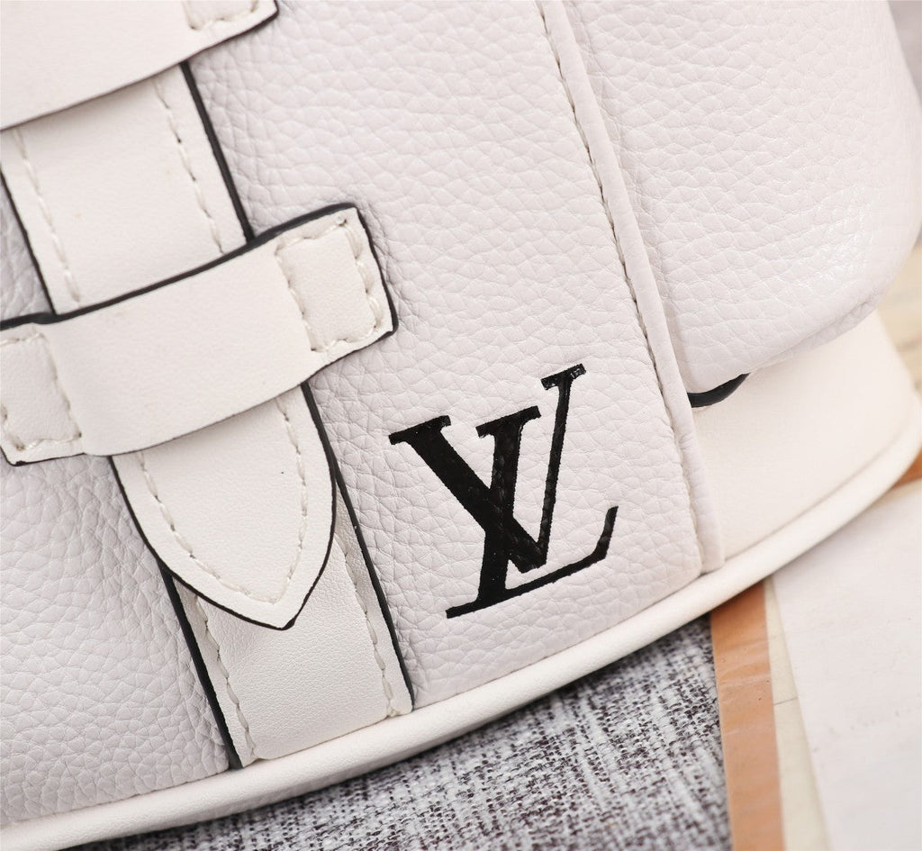 Louis Vuitton Zaino Mini in Pelle Bianco