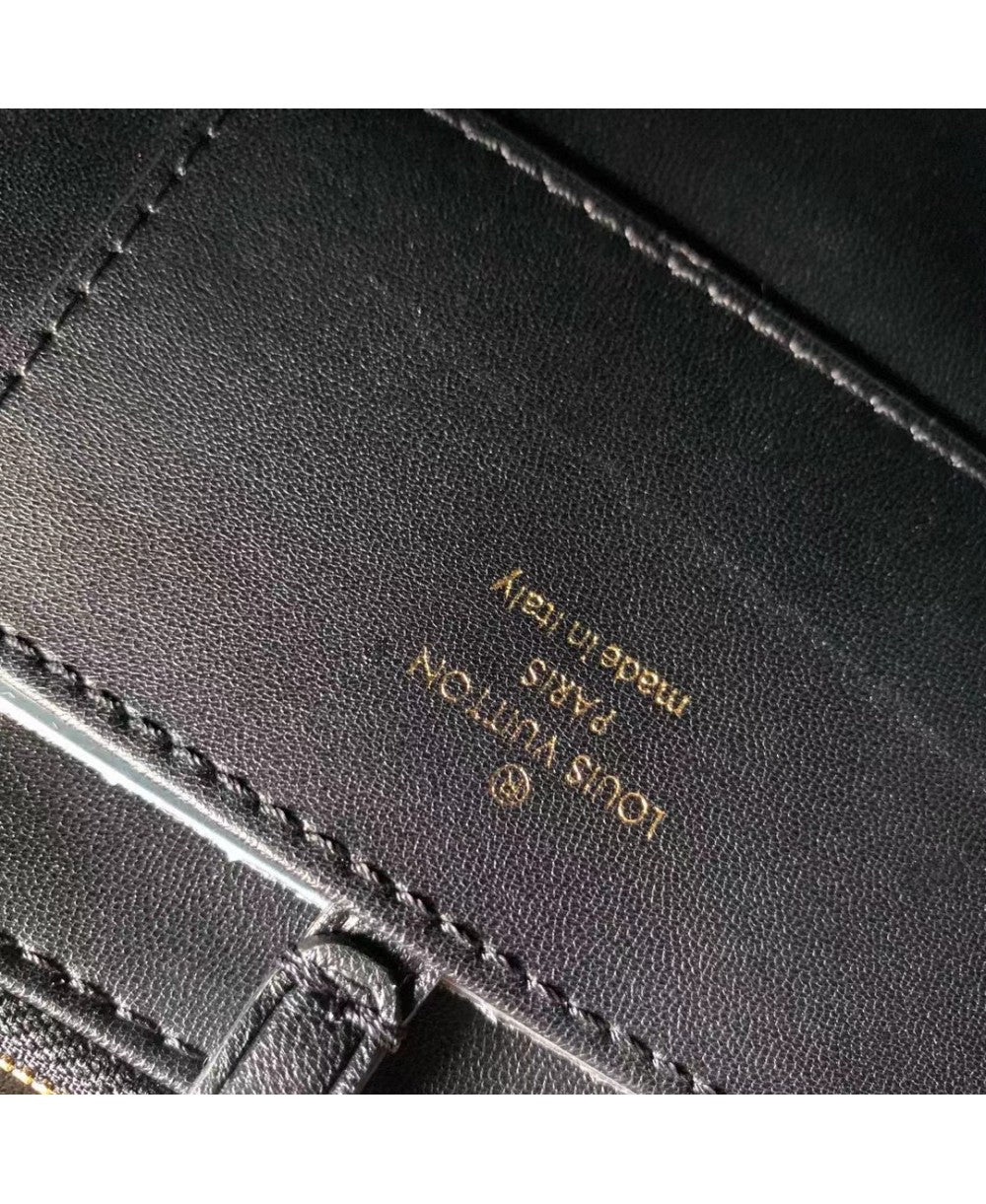 Louis Vuitton GO-14 GM in Pelle Trapuntata - Nero