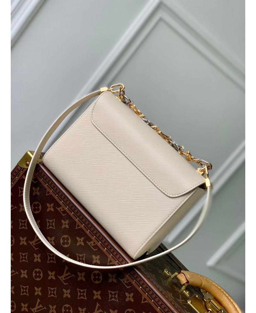 Louis Vuitton Twist MM in Pelle Epi con Tema Twisted Flowers