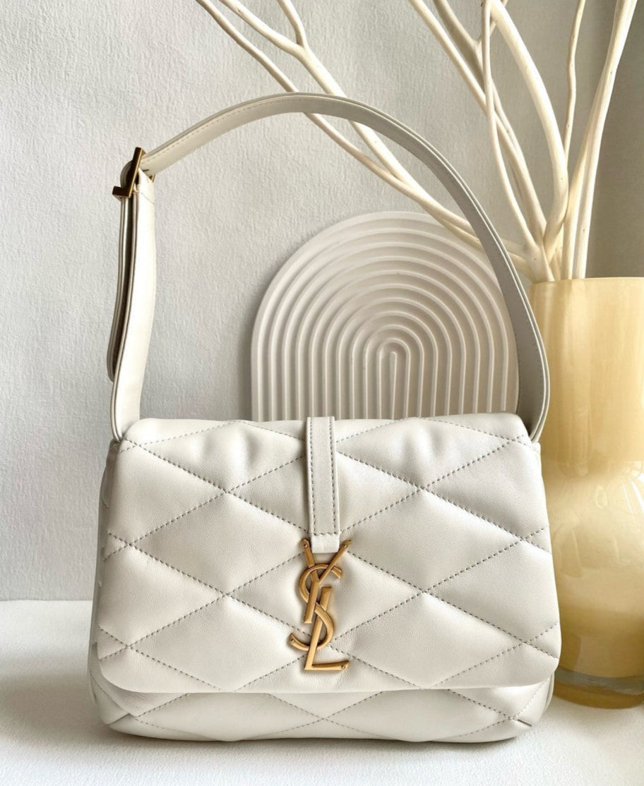 SAINT LAURENT LE 57 HOBO BAG IN QUILTED LAMBSKIN