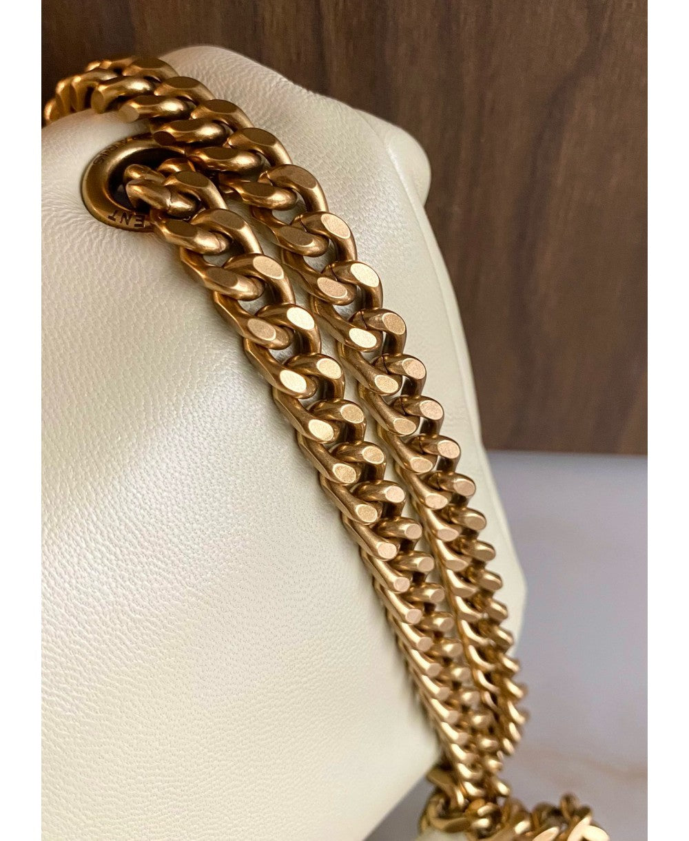 SAINT LAURENT CALYPSO IN PLUNGED LAMBSKIN