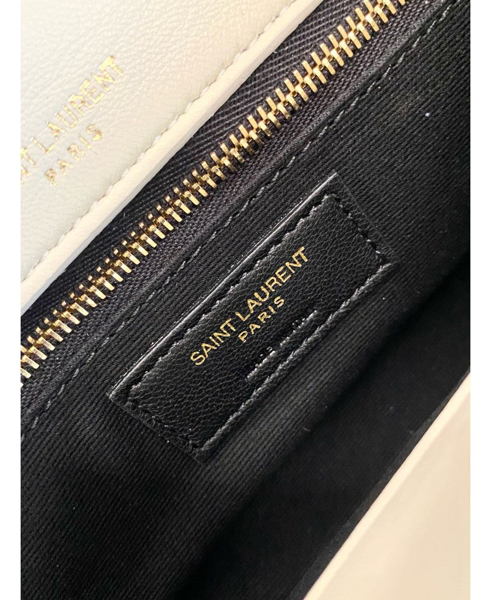 SAINT LAURENT CALYPSO IN PLUNGED LAMBSKIN