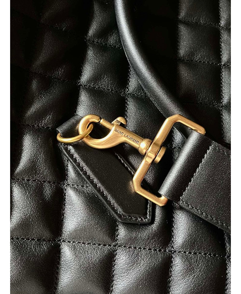 SAINT LAURENT ES GIANT TRAVEL BAG IN QUILTED LEATHER